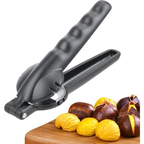 Stainless Steel 2 in 1 Quick Chestnut Clip Walnut Pliers Nut Cracker Sheller Nut Opener Kitchen Tools Gadgets