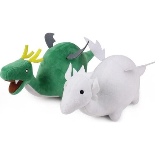 28/50cm Anime Miss Kobayashis Dragon Maid Dinosaur Plush Toys Cute Kobayashi-san Chi no Maid Dragon Kanna Kamui Stuffed Dolls