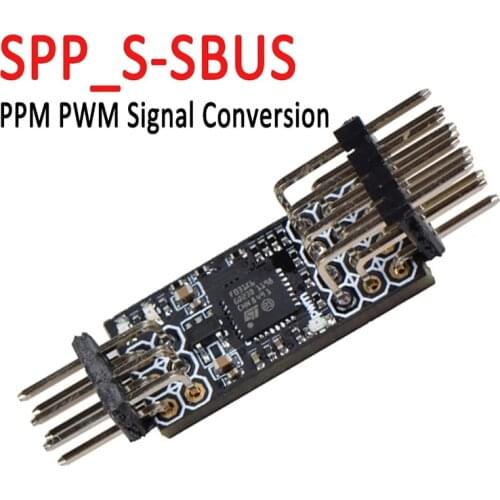 SPP-S SBUS PPM PWM Signal Conversion Module Receiver Adapter Support 8ch Input / Output 3.3-20V for RC Drone Part