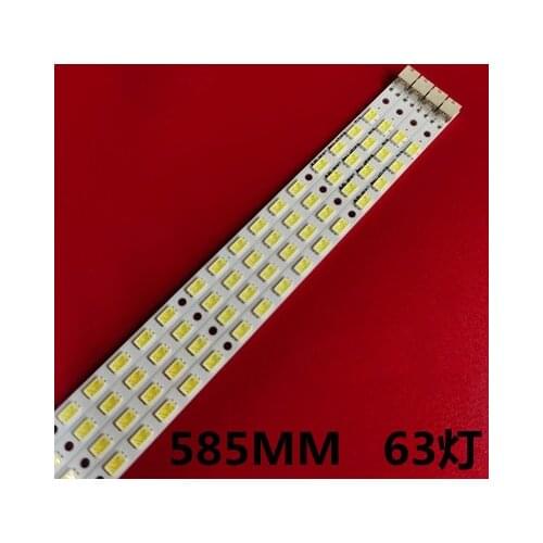2PCS LED Backlight strip 63 lamp for Sony 52"TV RUNTK 4339TP LK520D3LB1S KDL-52EX700 Kdl-52ex705 SLED 090907 REV.1 AE5260B