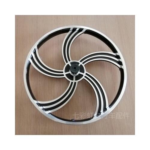 [TB12]20 inch bicycle wheel set aluminum alloy one wheel rim wheel bicycle folding car stroller rim phantom wheel