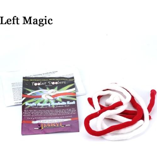 High Quality Version Amazing Acrobatic Knot By Daryl Jumping Knot Of Pakistan Carrick-Bend Magic Rope Stage Magic Tricks Gimmick