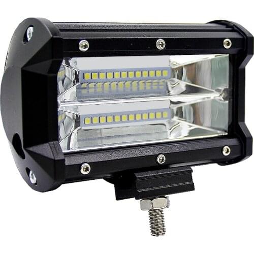 Weketory 1 pieces 72 Watt 5 zoll LED Arbeitslicht Flut Fahren lampe for AutoCar Truck Trailer SUV Offroads Boat 10 V - 48V 4WD