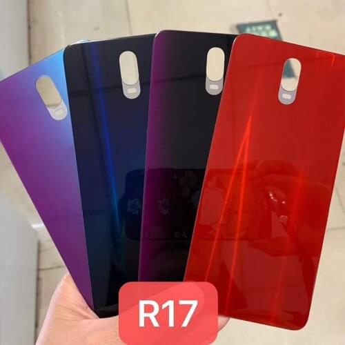 100%New Battery Back Rear Cover Door Housing For OPPO R17 R17 Pro Replacement OPPO R17 R17 Pro Battery Cover