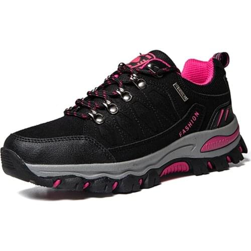 Women Hiking Shoes Breathable Outdoor Sport Shoes Men Non-slip Waterproof Trekking Climbing Sneakers Couples Hunting Boots