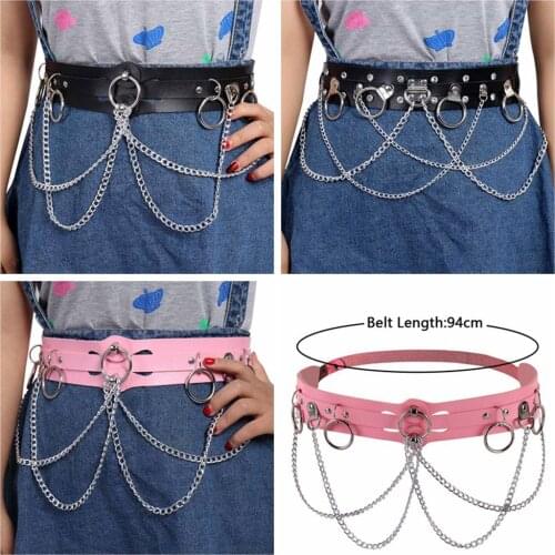 Harness Fashion Womens Belt Luxury Waist Circle Punk Goth Accessories Sword Belt Dress Dance Rave Costume Sexy Lingerie