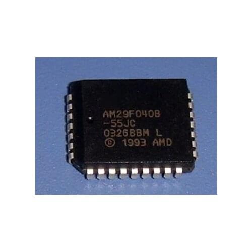 10pcs New AM29F040B-55JC AM29F040B-70JC AM29F040B-90JC AM29F040B-120JC AM29F040B PLCC-32 Storage chip