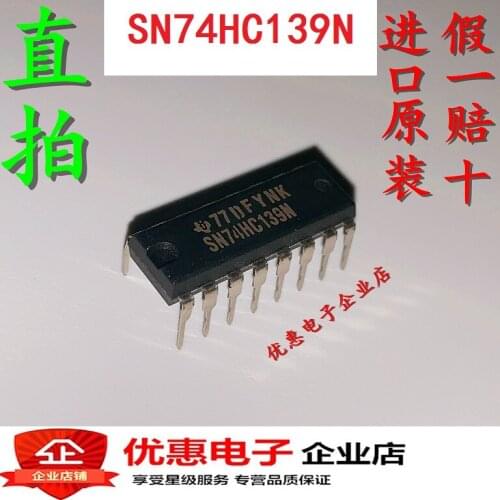 100% Original New 10pcs/Lot SN74HC139N 74HC139 DIP16