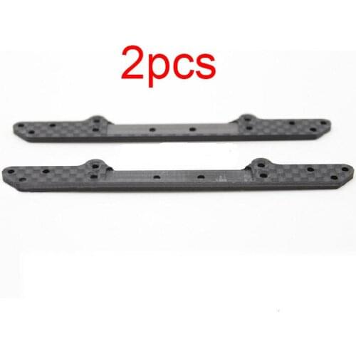 2 Pcs 2mm Caron Fiber Reinforcing Plate Sticks 94902 Modify Parts For Tamiya Mini 4WD Car Model Meet Tamiya Rules