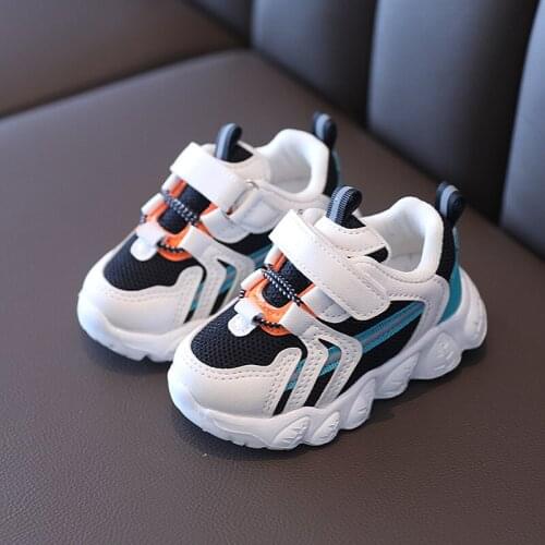 2021 Baby Sports Shoes 1-6 Years Baby Boys Girls Fashion Sneakers Baby First Walkers Children Toddler Running Shoes Size 21-30