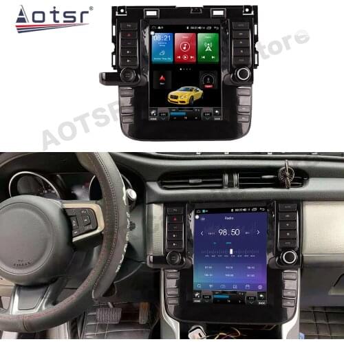 Tesla Screen Android 11 Multimedia Radio Receiver For Jaguar XF 2016 2017 2018 2019 Car GPS Audio Stereo Video Player Head Unit
