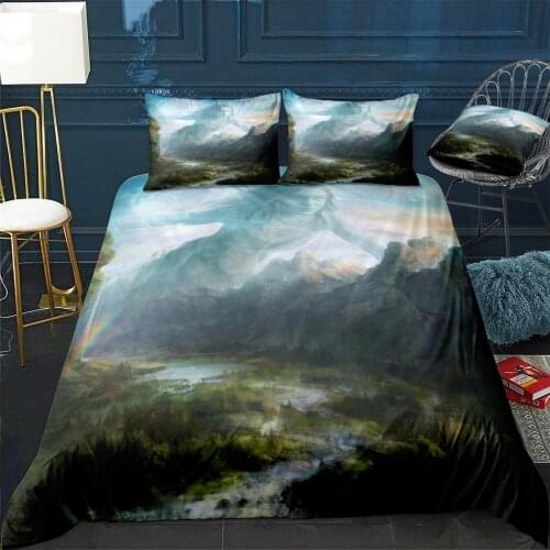 Gaea Mythalix Duvet Cover Comfortable Quilt Home Decora Design Universal Bedding Set Bedclothes+Pillowcase 3pcs