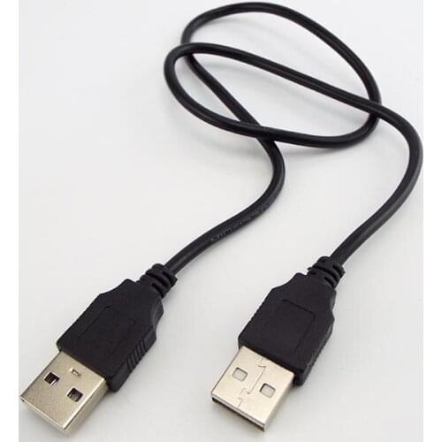 50cm 5v usb A male to male Adapter Connector cable Extender Cord Extension cord usb a to usb a wire line power