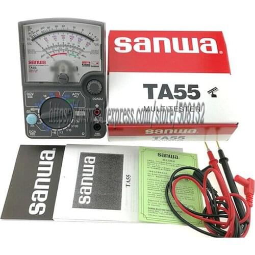 Analog Multitesters 30A range for Automotive Analog multimeter SANWA TA55