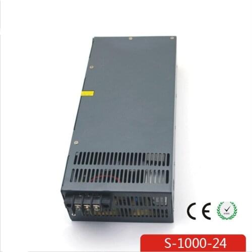 CE Soro 110V INPUT 1000W 24V 42A power supply Single Output Switching power supply for LED Strip light AC to DC UPS ac-dc