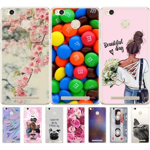 Case For xiaomi Redmi 3s Redmi 3 Pro Case silicon Phone Cover for xiaomi Redmi 3 Pro Case Redmi 3S 3 S Pro Case 5.0"