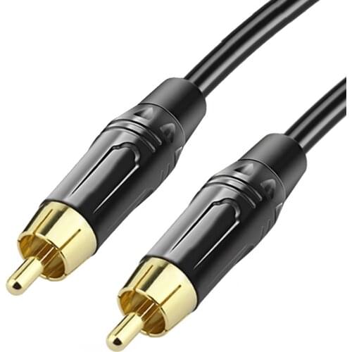 PALLTORO Digital Audio Coaxial Cable Digital Audio SPDIF Coax Cord for Blu-Ray/DVD Players, Game Consoles, Subwoofer Speakers
