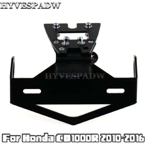 For Honda CB1000R CBR 1000 2010-2016 Registration Frame License Plate Tail Fender Eliminator Bracket Holder Support Kit