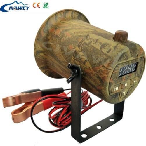 50W 150dB loud speaker 200 bird animal voice bait decoy hunting Mallard Duck dove sounds caller mp3 player timer on/off
