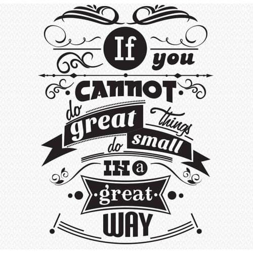 Hot E-co Friendly Vinyl Wall Art Stickers Inspirational Office Quotes Wall Sticker Living Room Decor diy adesivo de parede ZA192