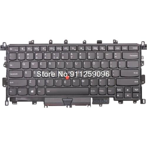 Laptop Keyboard For Lenovo Thinkpad X1 Yoga 1st Gen English US 00JT888 01AW927 SN20H344940 With Backlit New