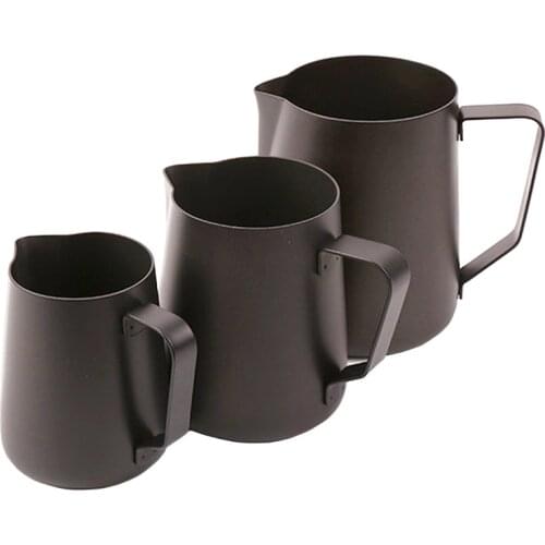 Espresso Coffee Pitcher Barista Craft Coffee Latte Milk Frothing Jug Stainless Steel Mug 600M/350ML