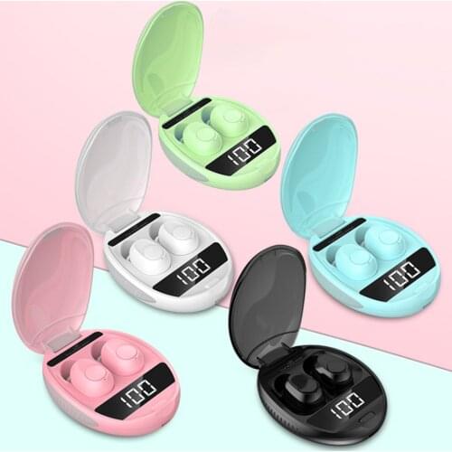 L30 TWS Bluetooth 5.0 Wireless Headset Earphone Digital Display 9D Stereo Sport In-ear Mini Earbuds Wireless Bluetooth Earphone