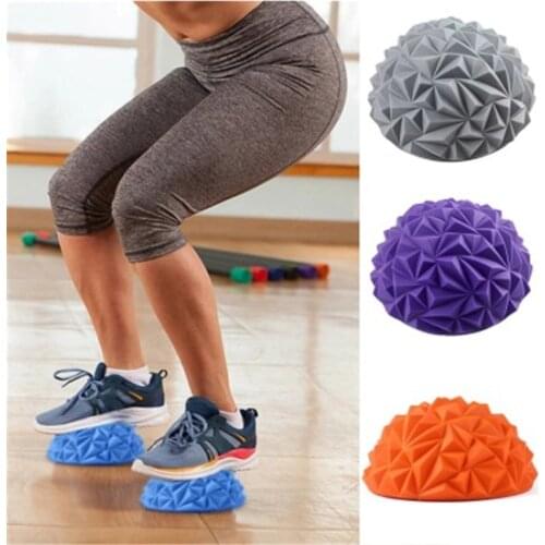 Yoga Hemisphere Massager Pointed Massage Ball Decompression Yoga Massager Exercise Ball Soft And Comfortable -40