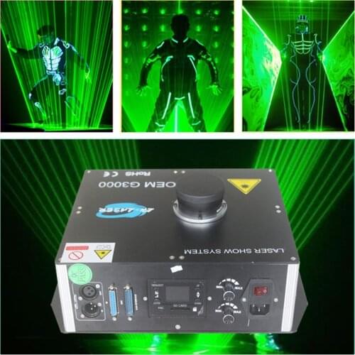 New Design 2000mw / 3000mw Laser Man DJ Show / Bar Dancing Laserman Show / Stage Laser Lighting Projector