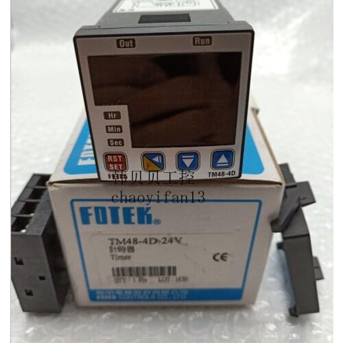 New original Fotek delay timer TM48-4D220V TM48-4D-24V