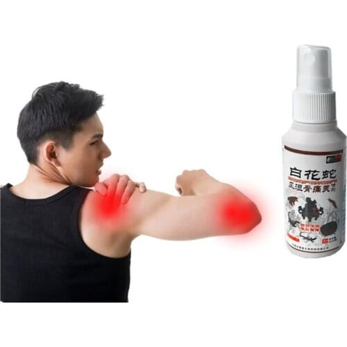 80ml Knee Moxa Moxibustion Plaster Leg Pain Relief Essential oil Medical Sticker Self Heating Warming Meridians Spray