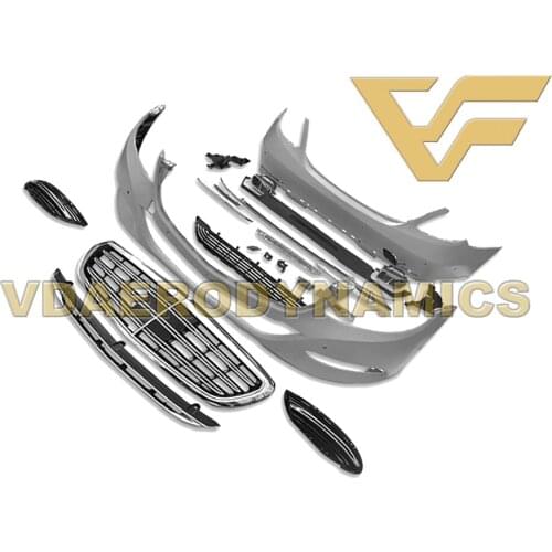 Suitable For 16-20 Benz W213 E Class E200 E220 E250 E300 E350 E400 VAD-M Full Body Kit Front Rear Bumper