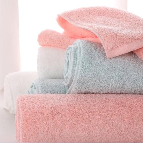 Beroyal Brand 3Pcs/Set 100% Cotton Hand Towels for Adults Solid Face Towel Face Care Magic Bathroom Sport Towel 35x80cm