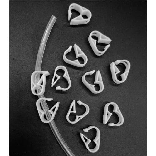 Inkjet printer Ink tubing clamps for Epson Allwin Xuli XP600 Gongzheng DGI solvent UV ink tube hose pipe connector clip