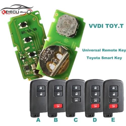 Xhorse VVDI XM Universal Remote Key Smart Key for Toyota Work for Plus Max VVDI2 VVDI Mini Support Renew and Rewrite