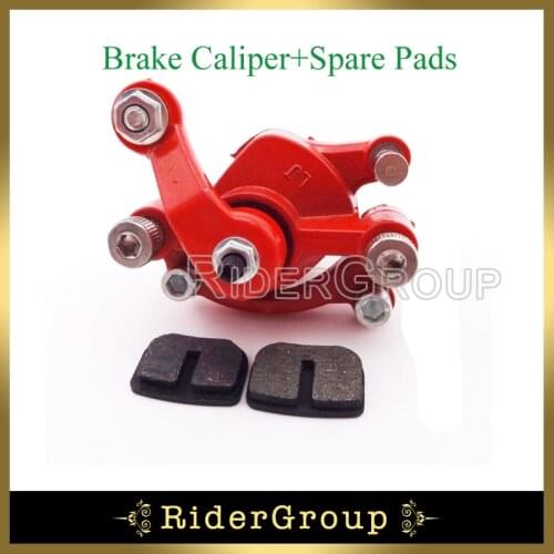 43cc 47cc 49cc Minimoto Rear Right Side Brake Caliper Pads For 2 Stroke Engine Chinese Mini Pocket Bike Scooter