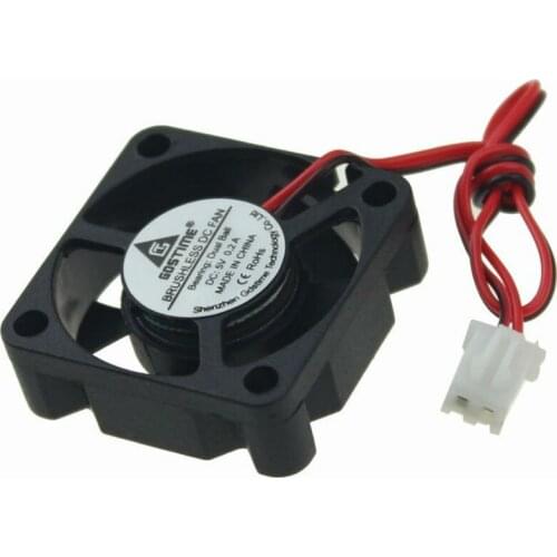 10Pcs Gdstime DC 5V 2 Pin Cooling Fan 30x30x10mm 3010 Ball Small Brushless Cooling Fan for 3D Printer