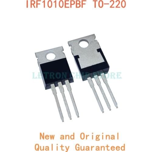 10pcs IRF1010EPBF TO-220 IRF1010E F1010E TO220 MOSFET N-CH 60V 84A original and new IC