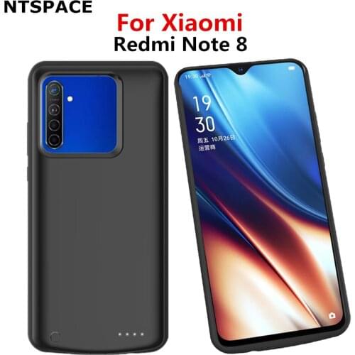 6500mAh Battery Charger Cases For Redmi Note 8 Power Case External Battery Charging Cover for Xiaomi Redmi Note 8 Battery Cases