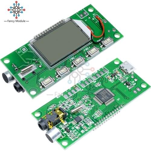DSP & PLL Digital Wireless Microphone Stereo FM Transmitter Module 87-108MHz