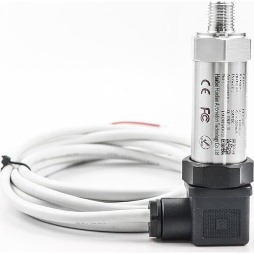 Stainless steel Gas and Liquid Pressure transmitter 0 -100MPa 24V DC output 4-20mA pressure sensor
