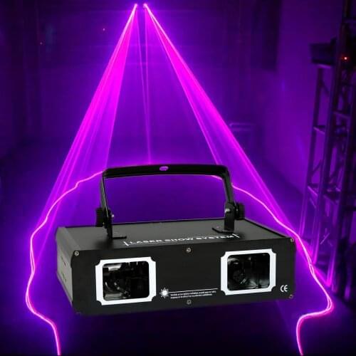 Hot sale laser projection disco laser RGB full color DJ projector scanner DMX512 party club home decoration laser stage lighting