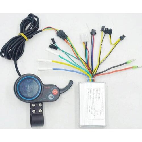 Electric Scooter LCD Instrument Electric Mountain Bike LCD Color Screen Controller Instruction Two In One Integrated Set