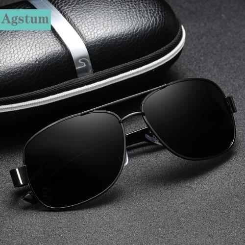 Classic Sunglasses Polarized Men Driving Glasses Black Pilot Sun Glasses Brand Designer Male Retro Sunglasses For Men/Women