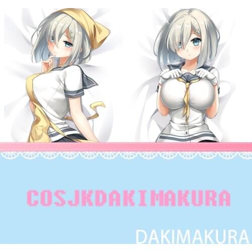 Kantai Collection Hamakaze Game Anime Dakimakura Body Hugging Pillow Cover Cushion Otaku Pillow Case Kawaii Cosplay Xmas Gifts