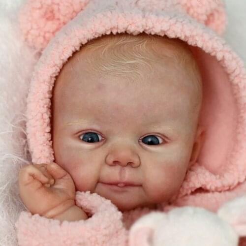 20Inch Reborn doll Kit Juliette Soft Unpainted Unfishined Doll Parts Reborn Baby Doll Kit Fresh Color