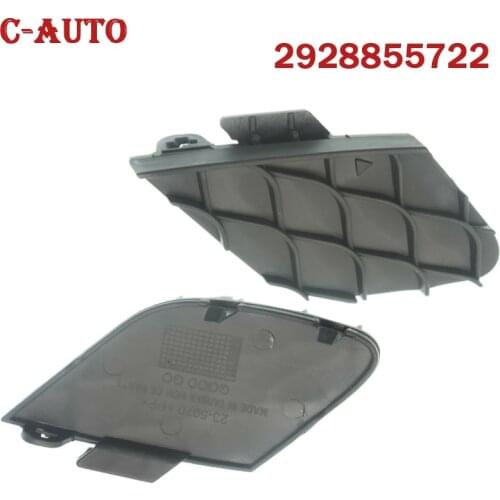 Car Front Bumper trailer Cover Tow Eye Cover level Trailer Hook hole Ring Cover plaque For Mercedes Benz GLE350 2016 2017 2018