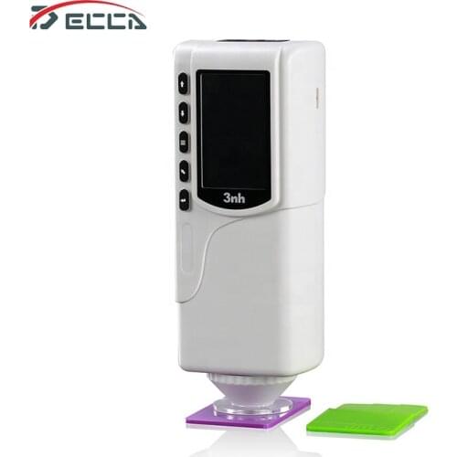 Lab guangzhou portable photoelectric textile calibration digital spectrometer 3nh color analysis photo fruit colorimeter price