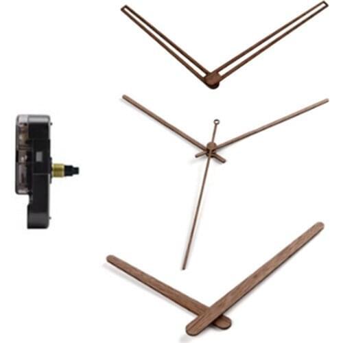 For 3D Wall Clock Machanism Movement Wooden Hands For Home Living Room Wall Watch Decoration Christmas Gifts