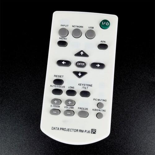 New Remote Control For Sony VPL-EX7 VPL-ES1 VPL-ES2 VPL-ES4 RM-PJ5 RM-PJ6 RM-PJ7 PJ4 PJ2 Projectors